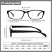 Cojwis 6 Pack Reading Glasses with Blue Light Filter - Unisex Quality Spring Hinge Readers (1.75x) - 6 Color Mix - Buy Online on GoSupps.com