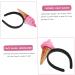 FRCOLOR Ice Cream Headband for Girls Spa Headband Makeup Headband Women's Headbands for Hair Headband for Women Vegetable Headwear Accessories - Buy Online on GoSupps.com