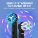 Electric Toothbrush for Adults - Rechargeable Power Brush with 3 Heads 5 Modes 2 Min Timer & IPX7 Waterproof (Black) - International Shipping Available - Buy Online on GoSupps.com
