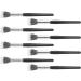Stippling Brushes Soft Bristles Flat Top Ergonomic Handle 8 Piece Makeup Brush Set for Liquid Foundation - Buy Online on GoSupps.com