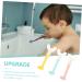 Fomiyes 9 StK Children s U-Shaped Toothbrush Lazy Oral Care for Kids | International Shipping Available - Buy Online on GoSupps.com