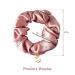 ADOOMENT 3 Pack Silk Scrunchies - Luxury Mulberry Silk Hair Ties for Women - Non-Slip Elastic Hair Scrunchies (Black Champagne Gold Pink) - 1.4 Inch - Buy Online on GoSupps.com