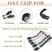 Dongker Hut Anti-Wind Lanyard Cord Clips - 5-Pack Hat Clip Set for Wind Resistance | Perfect for Walking Cycling Golf & Hiking - Buy Online on GoSupps.com