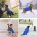 Slowton Winter Dog Coat - Warm Waterproof Jacket with Turtleneck & Reflective Stripes for Small & Medium Dogs | Adjustable Windproof Blue XL - Buy Online on GoSupps.com