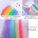 TEEROVA Rainbow Bath Bombs Gift Box Wrapped - Colorful Rainbow Cloud SPA Bath Bombs Float on Water&Release Vivid Rainbow Color Moisturize Dry Skin - Buy Online on GoSupps.com