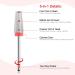 5-in-1 Carbide Nail Drill Bit | Fast Acrylic & Gel Removal | Tungsten Steel | Fine Silver | Professional Salon Tool - Buy Online on GoSupps.com