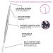 Rioxso 2 Pieces Lash Lift Tool Set - Professional Japanese Stainless Steel Kit for Lash Perm, Tint, and Separation - Buy Online on GoSupps.com