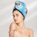Hair Towel Wrap - Quick-Dry Turban for Travel | Ultimate Hair Drying Towel with Button - Buy Online on GoSupps.com