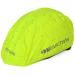 Victgoal Bicycle helmet Rain protection waterproof helmet cover with decorative reflectors and elastic unisex rain cap for bicycle helmets neon yellow