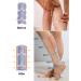 Buy 2 Pairs Medical Compression Stockings for Men & Women | 20-30 mmHg | Class 2 Support for Varicose Veins & Edema | XL Black & Beige - Buy Online on GoSupps.com
