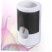 Zerodeko Automatic Wall-Mounted Toothpaste Dispenser - 3 Pack | Toothpaste Tube Press & Child Toothbrush Holder | Black 6.5cm x 6.5cm - Buy Online on GoSupps.com