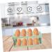 Yardenfun Box Egg Carton Eggs Plastic Tray Egg Storage Container Egg Tray Refrigerator Household re-usable Green 22.3X10.1X8.9CM - Buy Online on GoSupps.com