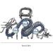 Metal Claw Clips Zinc Alloy Dragon Chinese Hair Clips Performance Vintage Chinese Dragon Year Exquisite Dragon Hairpin With Pearl Chinese Dragon Hair Clips Elegant Metal Hair Clamps Blue - Buy Online on GoSupps.com