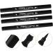 VINTORKY 4pcs Liquid Eye Liner Waterproof Makeup Eyeliner Stamp Abs Makeup Pencils for Eyes Black - Buy Online on GoSupps.com