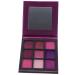 FOMIYES 9 Eyeshadow Women Eye Shadow Makeup Palette Metallic Eye Shadow Palettes Diamond Shimmer 1 count (Pack of 1) Purple