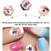 minkissy American Flag Nail Art Stickers - 8 Sheets 4th of July Independence Day Nail Art Decals National Day Manicure Decals for Memorial Day Women Girls - Buy Online on GoSupps.com