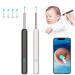 Mokylor Ear Wax Removal Tool  Wi-Fi Visible Wax Elimination Spoon  Ear Wax Removal Kit with Light Ear Camera with 4 Ear Spoon  Ear Cleaner Compatible iOS & Android Black