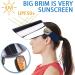 WAYCOM Sun Cap - Premium UPF 50+ Sun Visor Hat for Hiking, Golf, Tennis - UV Protection - Blue - Buy Online on GoSupps.com