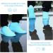 Waterproof Silicone Shoe Covers with Zipper - Blue XL for Women 11.5-14, Men 11-14 | Reusable, Non-Slip, Washable Travel Rain Gear for Footwear Protection - Buy Online on GoSupps.com