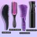 13Pcs Kids Detangling Brush Set for Curly Hair, Afro America/African Hair 3a-4c, with Barber Cape & Braid Rings - Buy Online on GoSupps.com