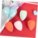 Heart-Shaped Makeup Sponge Set - 3 Beauty Powder Puffs for Flawless Skin | Hydrophilic Polyurethane Blending Sponges for Eye & Face Makeup | Perfect for Travel - Buy Online on GoSupps.com