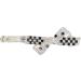 Shop Strass Hair Clips - Black & White Checkerboard Bowknot Ponytail Hairpins for Women & Girls - Stylish Hair Styling Tools - Buy Online on GoSupps.com
