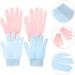 EXCEART 2 Pairs Exfoliating Scrub Gloves Set - Bathing & Shower Mitts for Women | Spa Quality Skin Care - Buy Online on GoSupps.com
