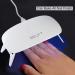Buy Mini UV LED Nail Lamp - Portable Professional Nail Dryer with 45/60s Timer for Gel Polish & Manicure - International Shipping Available - Buy Online on GoSupps.com