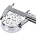 Round Pill Box - 3 Compartment Mini Decorative Pocket Organizer for Travel | Portable Medicine Tablet & Vitamin Holder - Buy Online on GoSupps.com