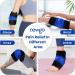 Newgo Fleece Cooling Pads for Ankle Pain Relief | Ice Cold Cooling Belt & Socks for Foot Injuries | Ankle Swelling & Sprains - Dark Blue & Black - Buy Online on GoSupps.com