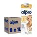 Alpro Children's Hair Drink - 100% Vegetable Naturally Lactose-Free Low-Sugar Protein Source with Calcium & Vitamins | 8 x 1L - International Shipping Available - Buy Online on GoSupps.com