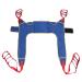 Patient Lift Sling 507lb Weight Capacity Transfer Sling with Waist Fasteners Straps and Armpit Pads Nylon Adjustable Patient Aid Device for Patient Elderly Toileting Shower Lifting