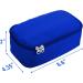 Beautyflier Portable Nebulizer Carrying Case - Thicken Asthma Inhaler Holder for Adults and Kids - Blue Travel Bag for Inhaler Masks - Buy Online on GoSupps.com