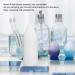 Refillable Squeeze Bottle Silicone Leakproof Travel Bottle Shampoo Conditioner - Buy Online on GoSupps.com