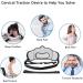 Portable Head Hammock Neck Shoulder Pain Relief Reducing Headache Hammock Cervical Traction Tool with Inflatable Travel Pillow and Eye Mask - Buy Online on GoSupps.com