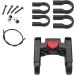 KLICKfix Handlebar Adapt Pack - Universal Fit for 22-26mm & 31.8mm Handlebars | Black - Buy Online on GoSupps.com