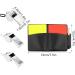 VFANDV Referee Set - Complete Football Referee Accessories with Yellow & Red Cards for Sports Coaching - Buy Online on GoSupps.com