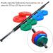 LukDung 4-Piece Spring Closure Dumbbell Clamps | FederClip Barbell Weight Lifting Accessories | 28mm Fitness Training - Buy Online on GoSupps.com