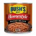 BUSH'S BEST Homestyle Baked Beans 8.3 Ounce Can (Pack of 12) Canned Beans Baked Beans Canned Source of Plant Based Protein and Fiber Low Fat Gluten Free - Buy Online on GoSupps.com