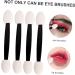 Balacoo 3pcs 4 Double Ended Eye Shadow Stick Beauty Sponge Oval Tipped Eyeshadow Cosmetics Brush Set 6.1x1CMx3pcs As Shownx3pcs - Buy Online on GoSupps.com
