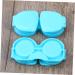 JECOMPRIS 20 PCS Lens Holder & Container Set - Blue & Medium - Perfect for Contact Lens Care - Buy Online on GoSupps.com