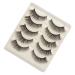 Angoily 5 Pairs Artificial Eyelashes Fake Lashes for Women Segmented False Eyelash Natural Lashes Natural False Eyelashes Long Thick Eyelashes Fause Eyelash 3d Manual Adhesive