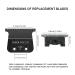 FX707Z Replacement DLC 2.0 Trimmer Blade for BaByliss FX787 & FX726 - Black - Buy Online on GoSupps.com