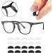 Premium Silicone Nasal Pads for Glasses | Anti-Slip Cushion & Ear Hooks | Comfortable Fit for Sports & Reading Glasses (24 Pairs) - Buy Online on GoSupps.com