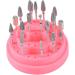 POPETPOP 2 Pcs 48 Nail Bit Holder Stand Nail Grinding Head Storage Protect Nail Drill Bits Nail Bit Holder Container Display Storage Container Nail Drill Bits Stand Manicure Written Pink Size 1x2pcs Pinkx2pcs - Buy Online on GoSupps.com