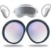 2x Magnetic Lens Rings - Scratch-Resistant Glasses Relieve Eye Fatigue Magnetic Frame - Buy Online on GoSupps.com