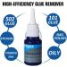 Super Glue Remover - 20ml Acrylic Nails Glue Remover - Powerful Labels Stickers Debonder Easy To Remove Nail Adhesive Rapid Remover For Paint And Ink - Buy Online on GoSupps.com