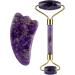 JCAKES Amethyst Gua Sha Tool Set - Anti-Wrinkle Jade Roller & Gouache Scraper for Lifting Skin Care - International Shipping Available - Buy Online on GoSupps.com