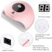 LED UV Nail Lamps Pink 36W Gentle & Not Hurt Hands Black Gel Nail Polish Nail Dryer Curing Lamp with 30/90S Timers Auto Sensor LED Digital Display USB Plug Carry Convenient for Home and Salon One Size Pink - Buy Online on GoSupps.com