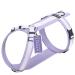 STUCH dog harness - adjustable nylon harness - padded - for small medium and large dogs (lilac XXS) Lilac XXS